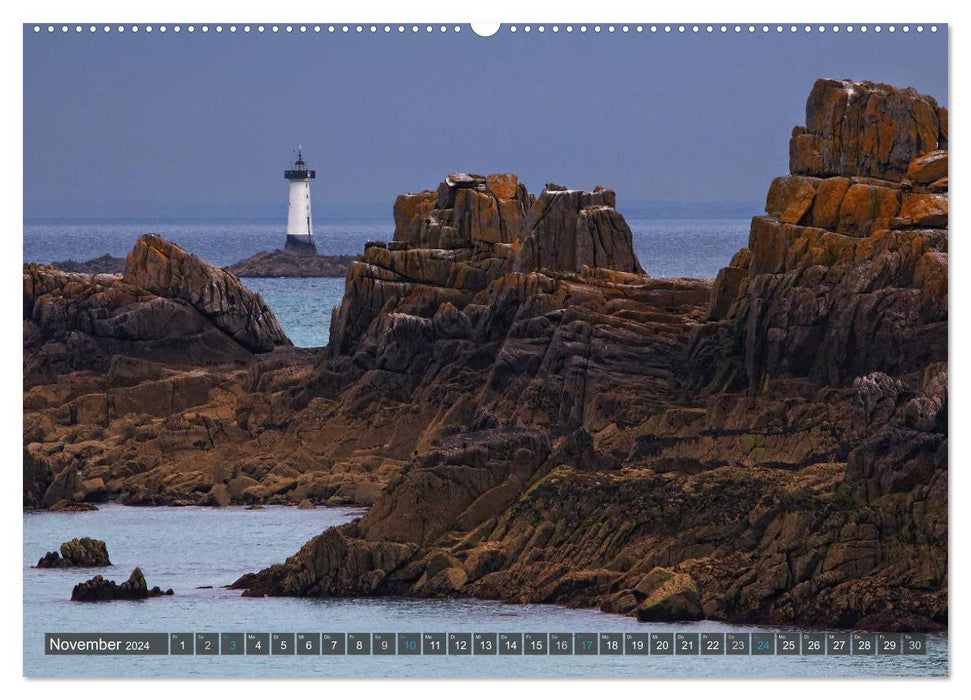 Colors of Brittany (CALVENDO Premium Wall Calendar 2024) 