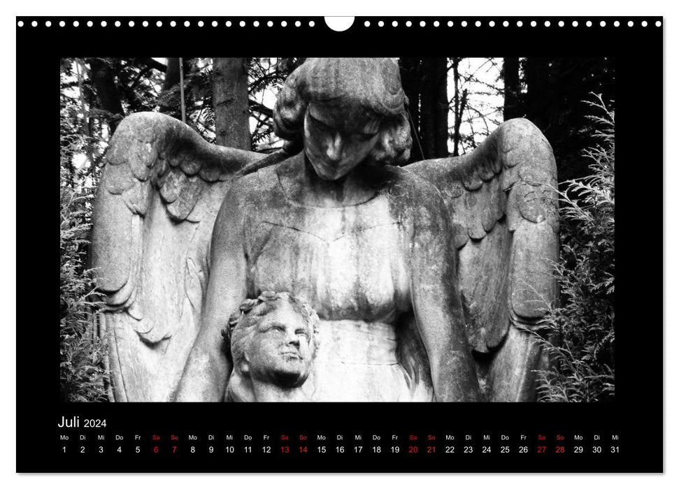 Die Engel von Melaten (CALVENDO Wandkalender 2024)