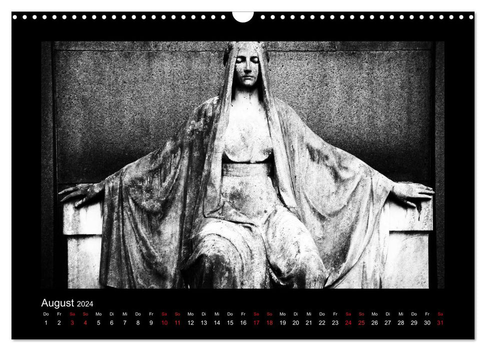 Die Engel von Melaten (CALVENDO Wandkalender 2024)