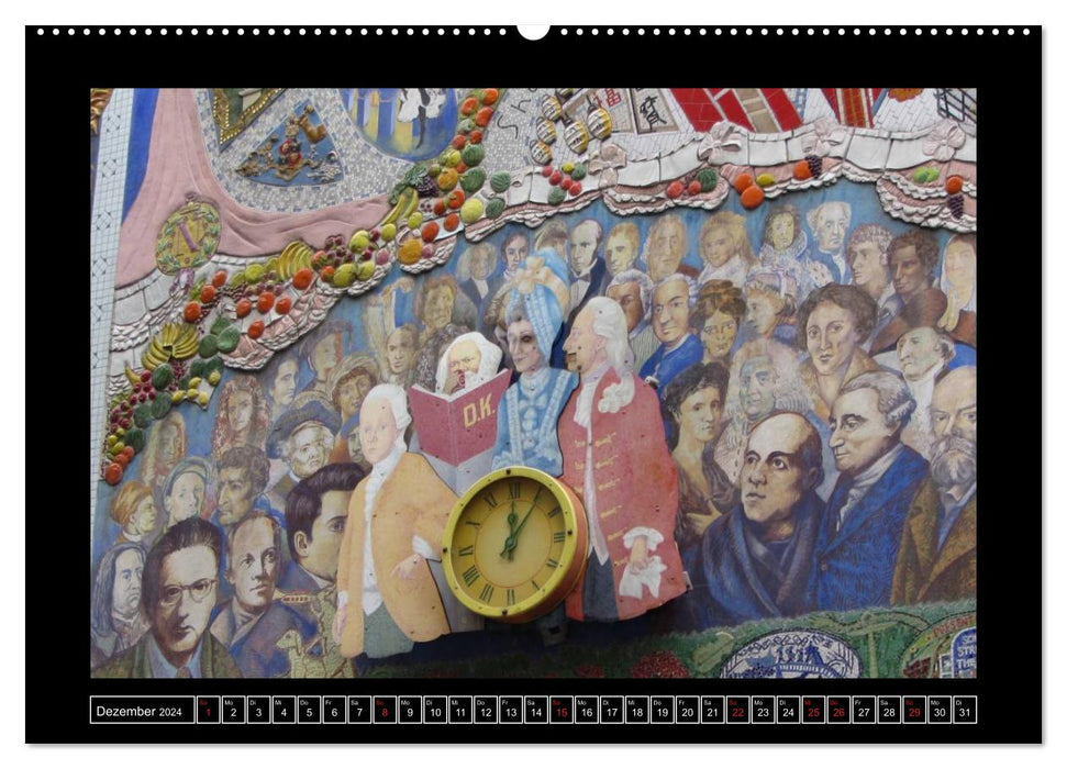 Affichage de l'heure (calendrier mural CALVENDO Premium 2024) 