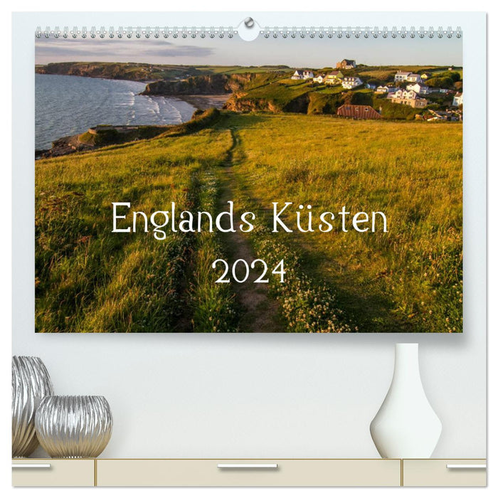 England's Coasts 2024 (CALVENDO Premium Wall Calendar 2024) 