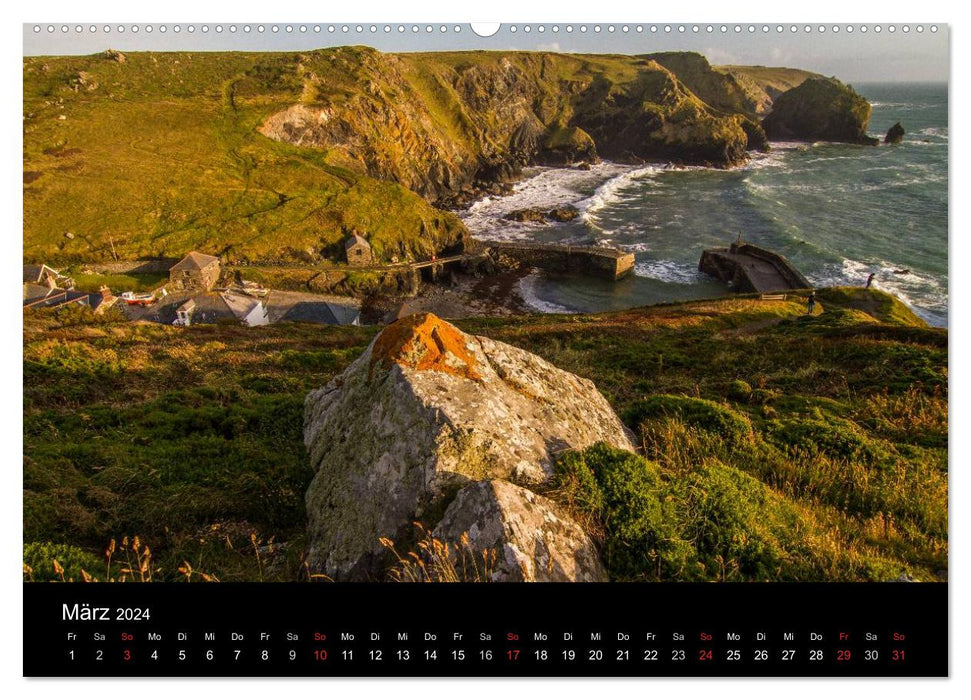 Englands Küsten 2024 (CALVENDO Premium Wandkalender 2024)