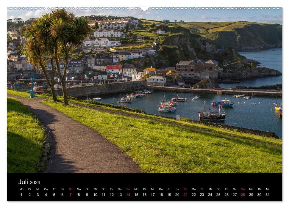 England's Coasts 2024 (CALVENDO Premium Wall Calendar 2024) 