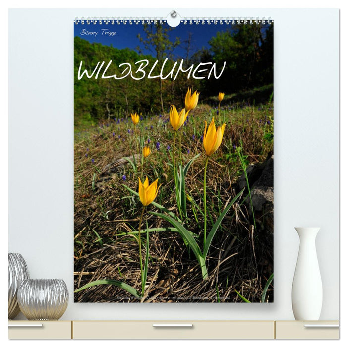 WILDFLOWERS (CALVENDO Premium Wall Calendar 2024) 