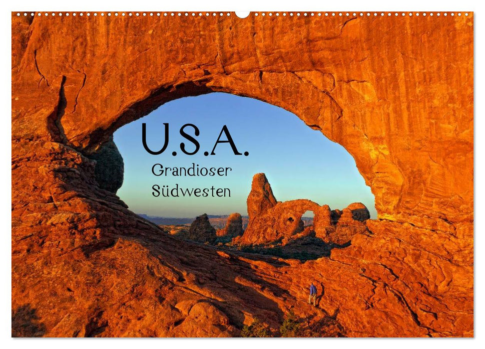 USA - Grandioser Südwesten (CALVENDO Wandkalender 2024)