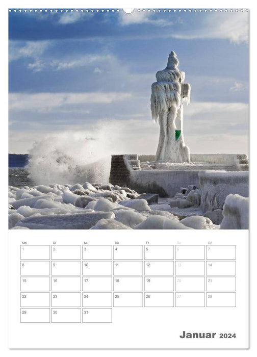 Typisch Rügen / Planer (CALVENDO Wandkalender 2024)