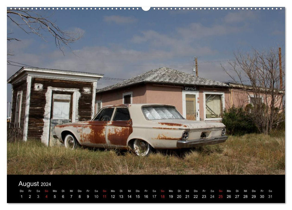 À l'ouest du point médian (Calvendo Premium Calendrier mural 2024) 