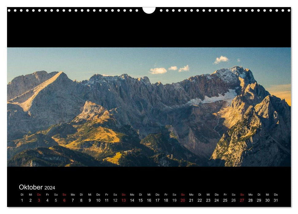 Alpenrand zwischen Isar und Lech (CALVENDO Wandkalender 2024)
