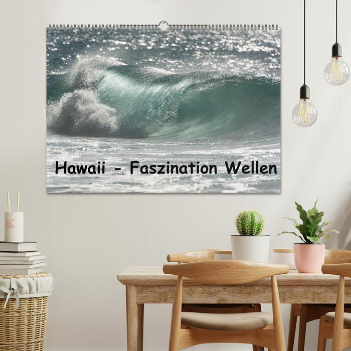 Hawaii - Faszination Wellen (CALVENDO Wandkalender 2024)