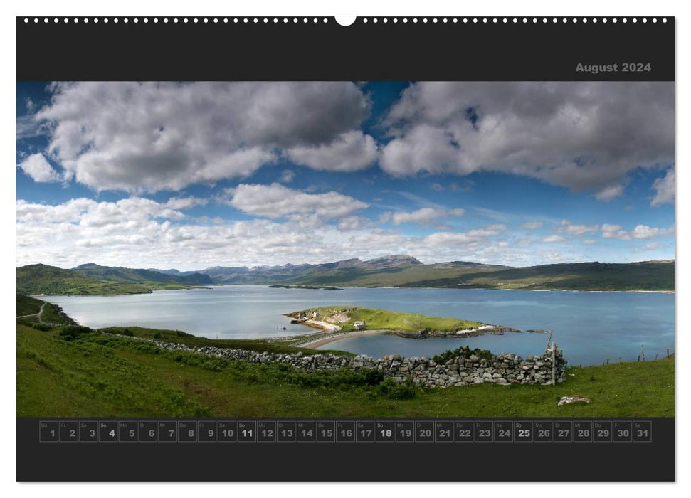 Schottische Panoramas (CALVENDO Wandkalender 2024)