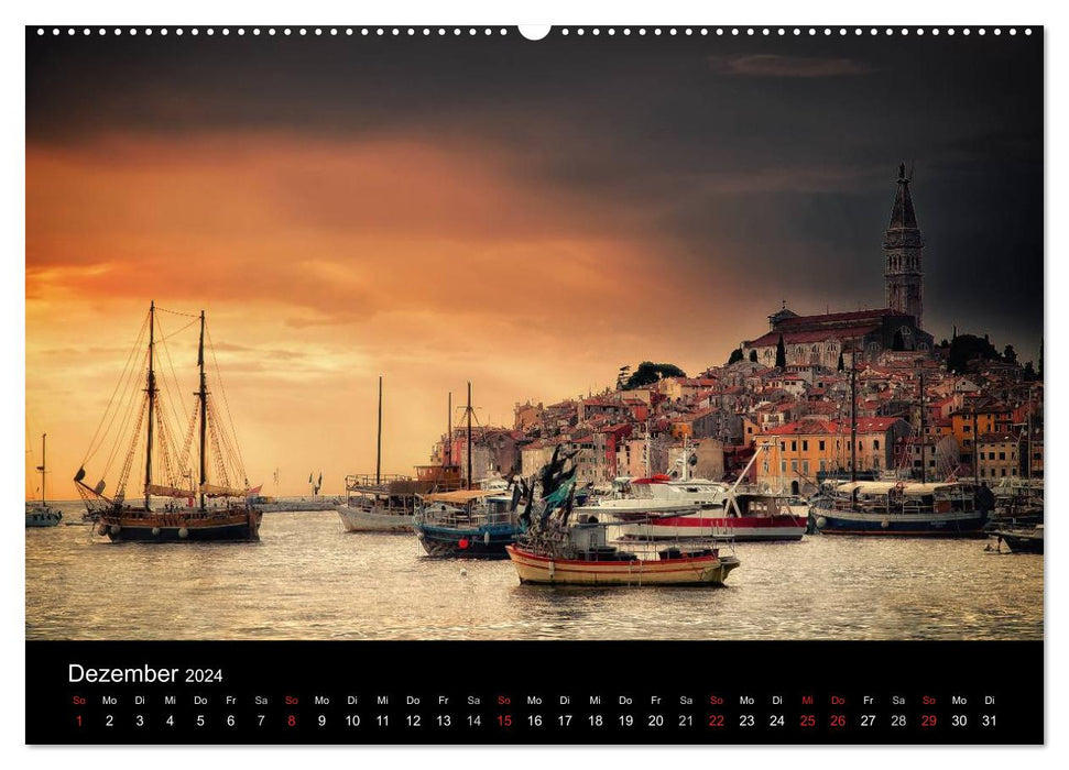 Impressions de Rovinj (calendrier mural CALVENDO 2024) 