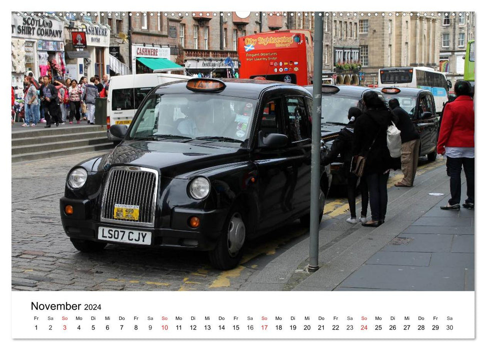 Schottlands Hauptstadt Edinburgh (CALVENDO Wandkalender 2024)