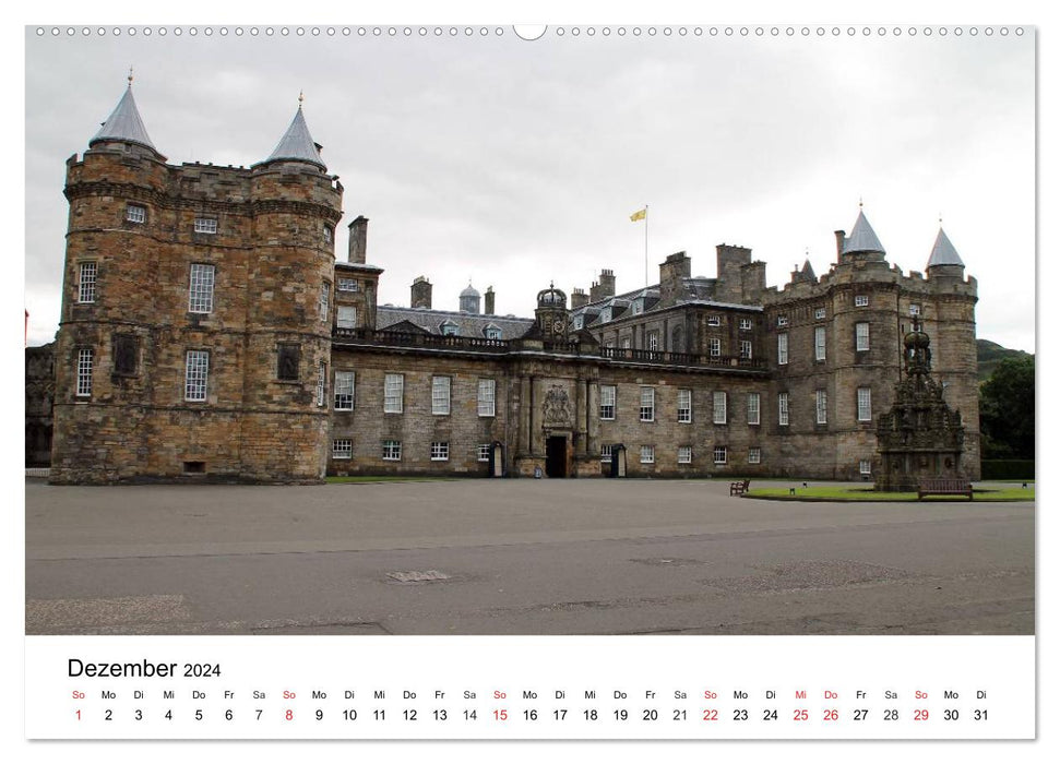 Schottlands Hauptstadt Edinburgh (CALVENDO Wandkalender 2024)