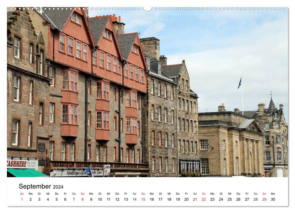 Schottlands Hauptstadt Edinburgh (CALVENDO Wandkalender 2024)