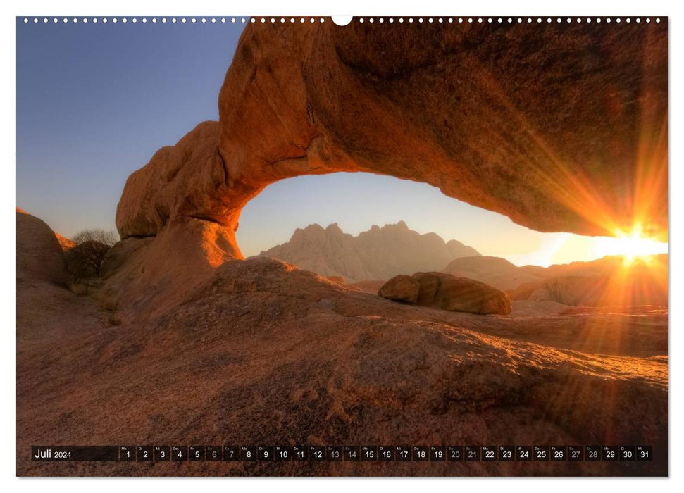 Wildes Namibia (CALVENDO Premium Wandkalender 2024)