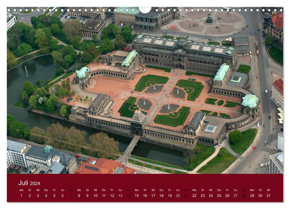 Allemagne - Les nouveaux Länder (Calendrier mural CALVENDO 2024) 