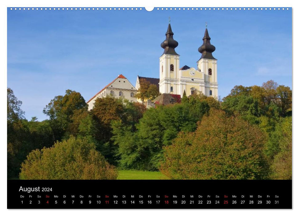 Die Wachau - Bezaubernde Orte an der Donau (CALVENDO Premium Wandkalender 2024)