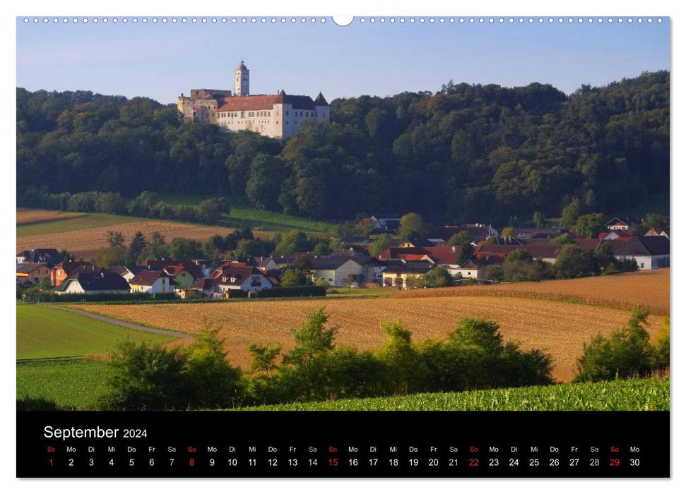 Die Wachau - Bezaubernde Orte an der Donau (CALVENDO Premium Wandkalender 2024)