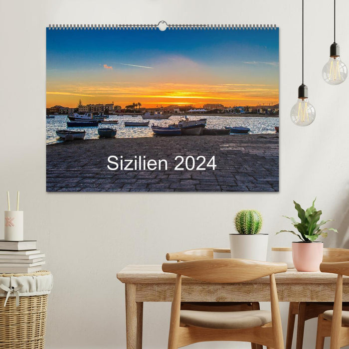 Sicile 2024 (Calendrier mural CALVENDO 2024) 