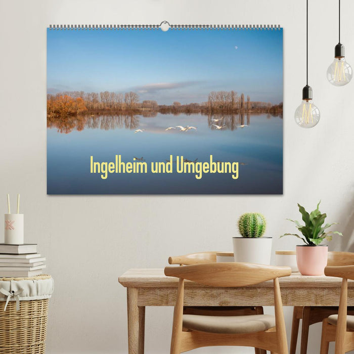 Ingelheim und Umgebung (CALVENDO Wandkalender 2024)