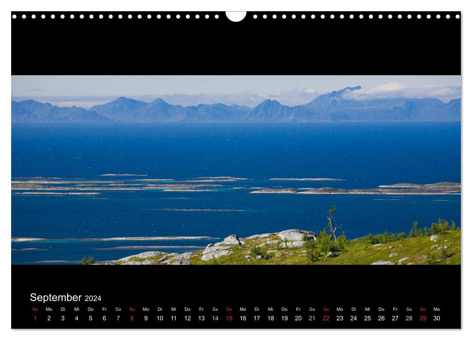 Nordnorwegen (CALVENDO Wandkalender 2024)