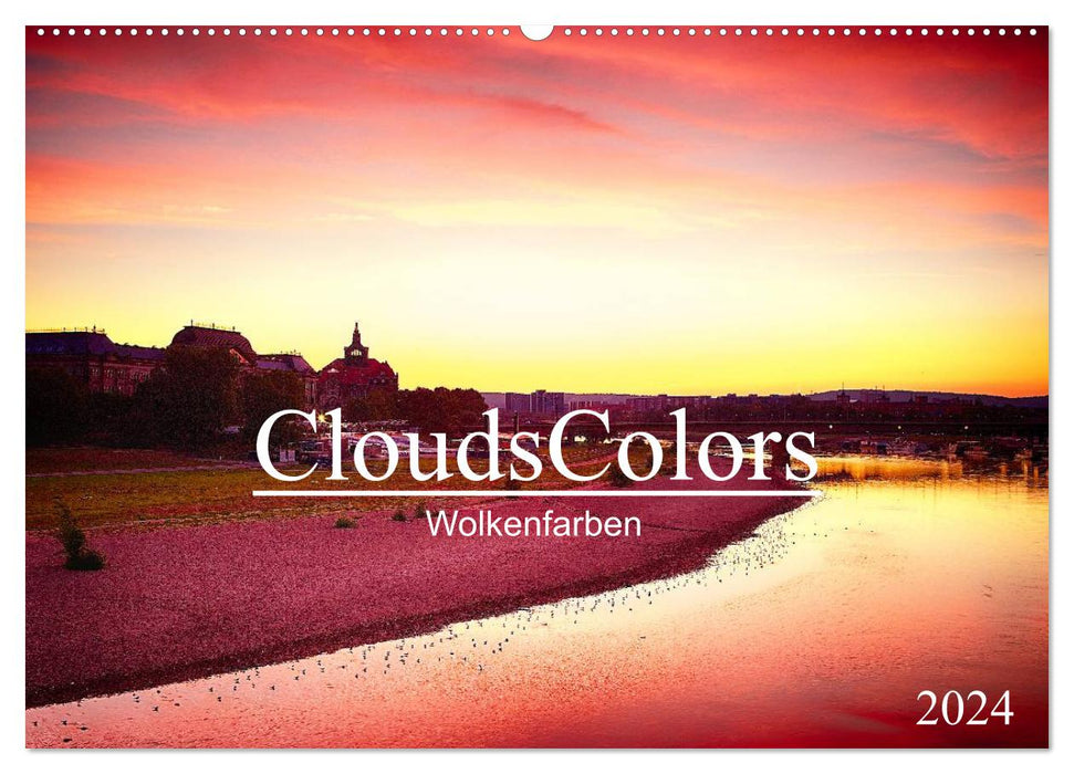 CloudsColors 2024 (Calendrier mural CALVENDO 2024) 
