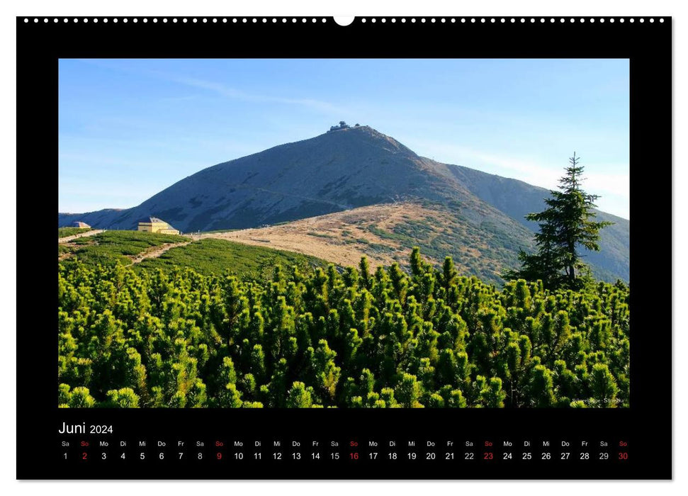 Monts des Géants (Calvendo Premium Wall Calendar 2024) 