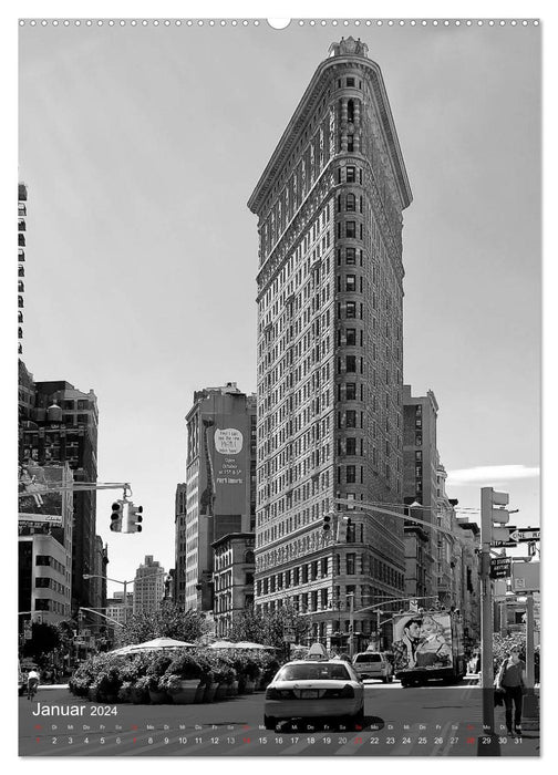 New York - The Big Apple (CALVENDO Premium Wandkalender 2024)