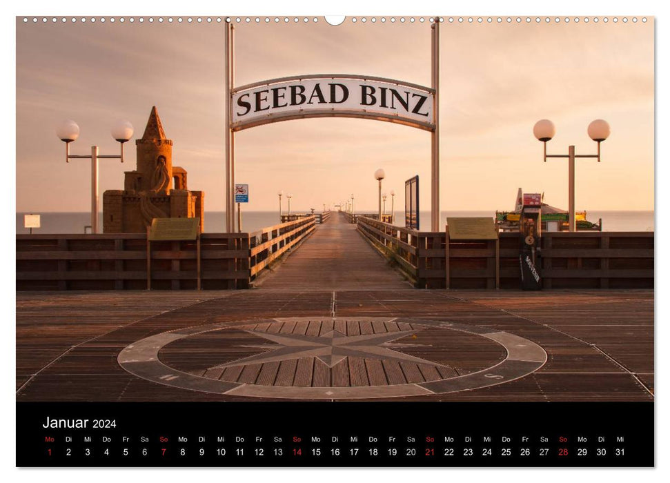 Ostseeinsel Rügen Impressionen (CALVENDO Premium Wandkalender 2024)