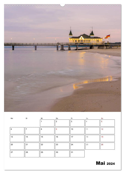 Usedom - Inseltraum im Norden (CALVENDO Premium Wandkalender 2024)