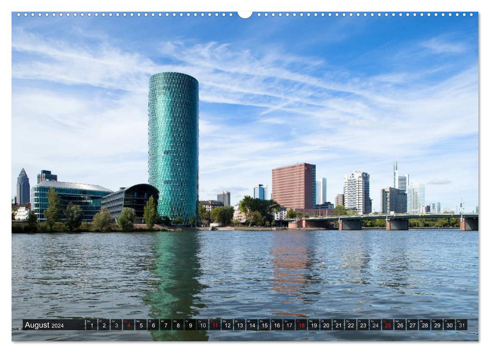 Stadt am Wasser (CALVENDO Premium Wandkalender 2024)