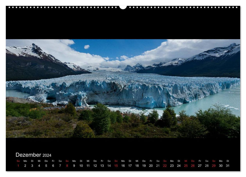 Patagonien - Ungezähmtes Land (CALVENDO Premium Wandkalender 2024)