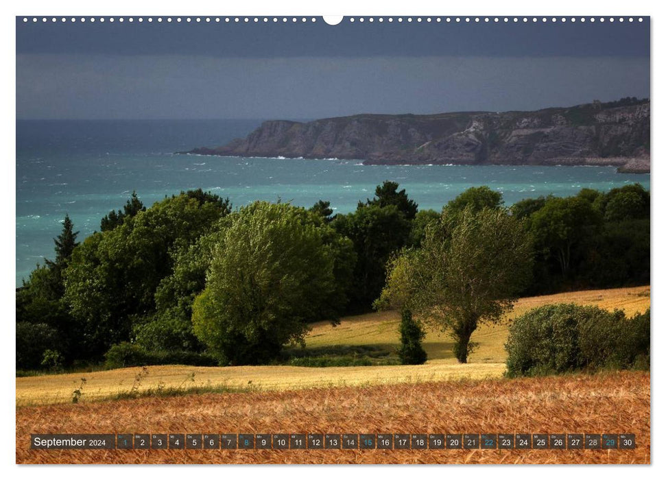 Farben der Bretagne (CALVENDO Wandkalender 2024)