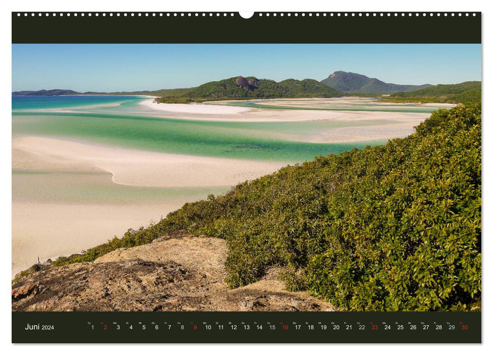 Australien - Farbige Vielfalt (CALVENDO Premium Wandkalender 2024)