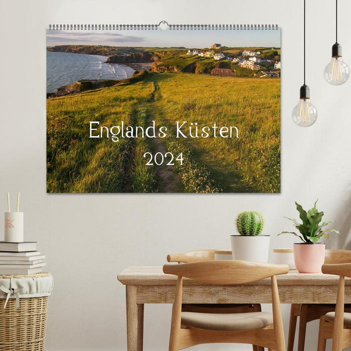Englands Küsten 2024 (CALVENDO Wandkalender 2024)