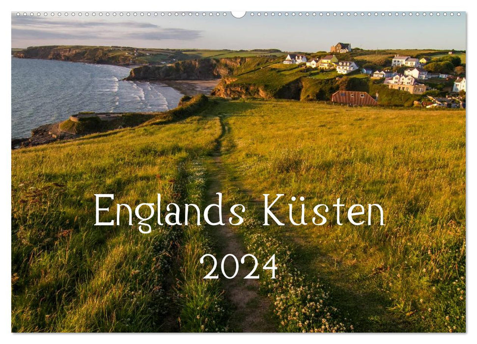 Englands Küsten 2024 (CALVENDO Wandkalender 2024)