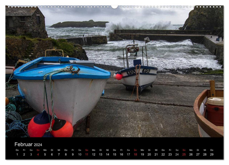 England's Coasts 2024 (CALVENDO Wall Calendar 2024) 