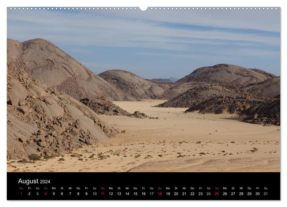 Die Sahara in Algerien / CH-Version (CALVENDO Premium Wandkalender 2024)