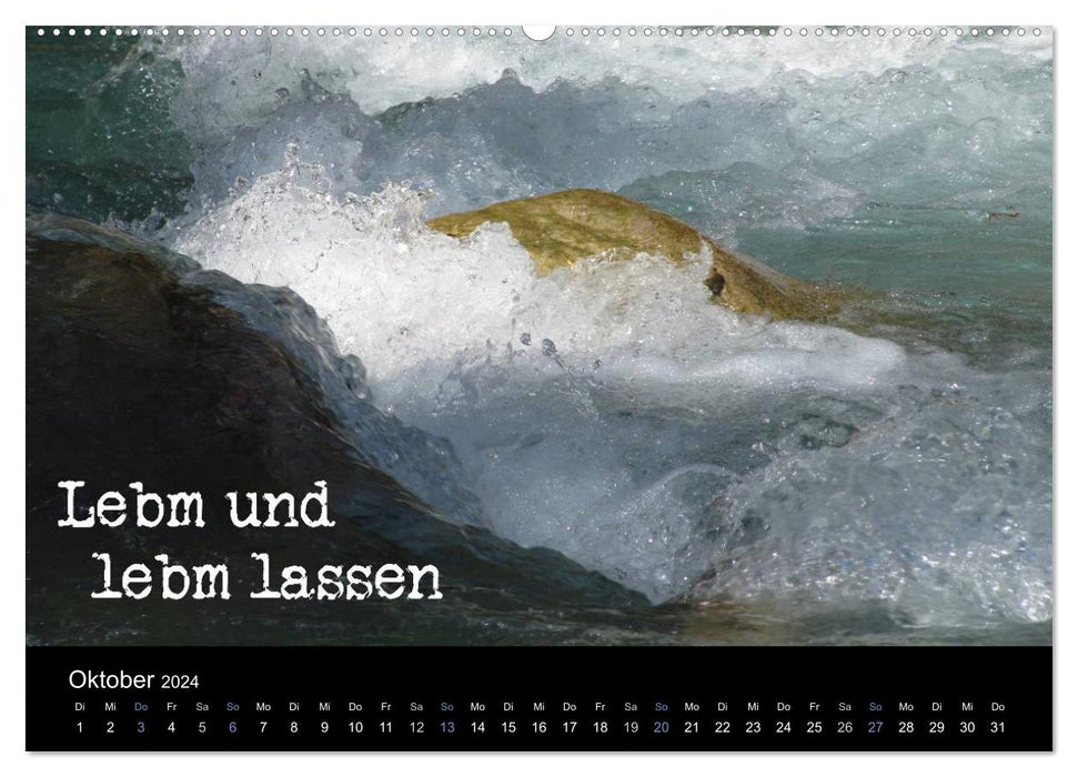 Baierische Lebensweisheiten (CALVENDO Premium Wandkalender 2024)