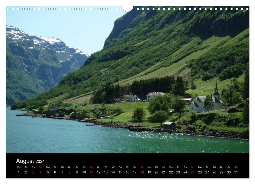 Faszination Norwegen (CALVENDO Wandkalender 2024)
