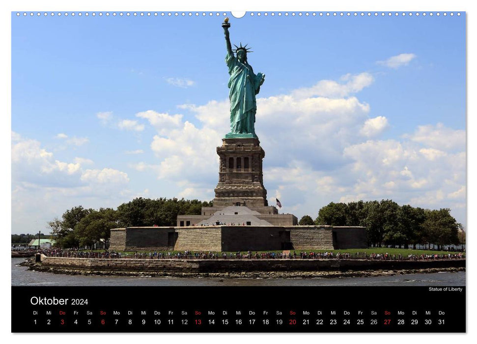 New York City (CALVENDO Premium Wandkalender 2024)