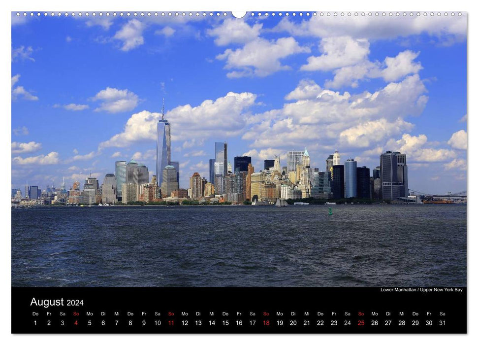 New York City (CALVENDO Premium Wandkalender 2024)