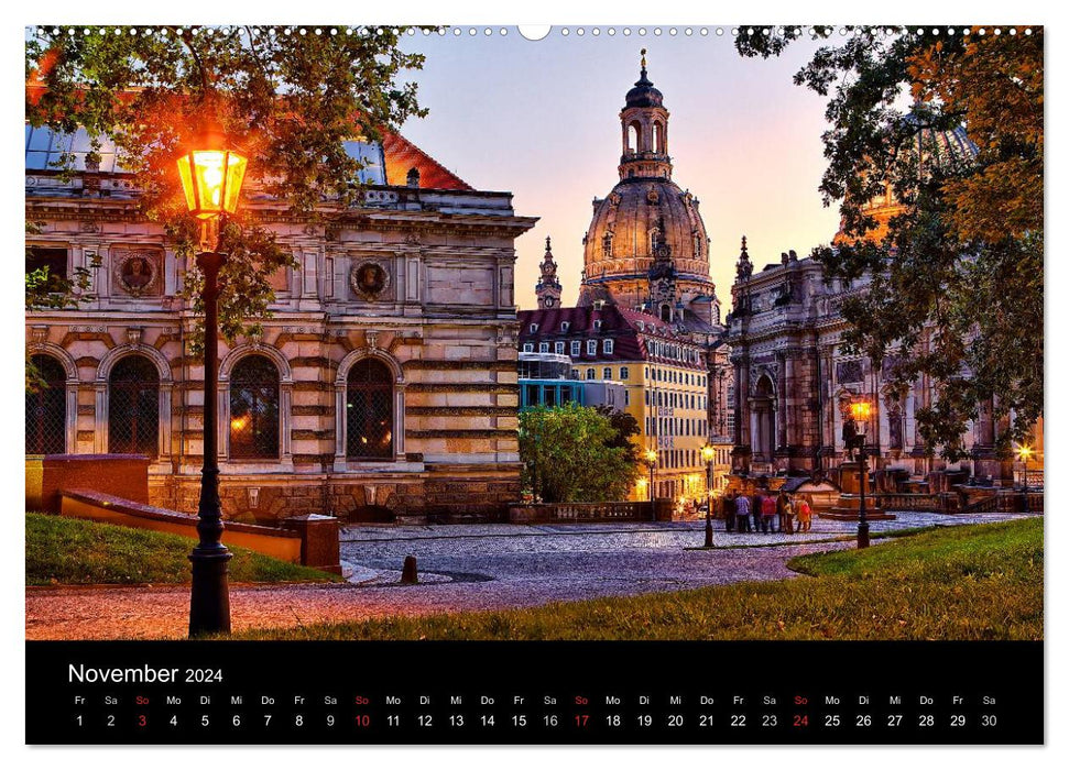 Dresden 2024 (CALVENDO Premium Wandkalender 2024)