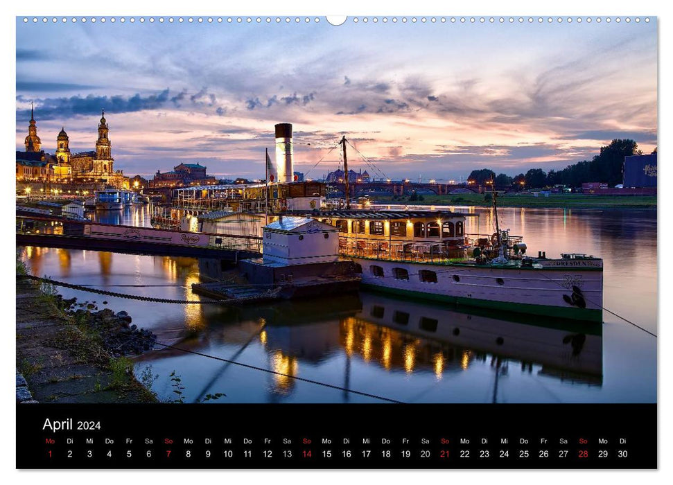 Dresden 2024 (CALVENDO Premium Wandkalender 2024)