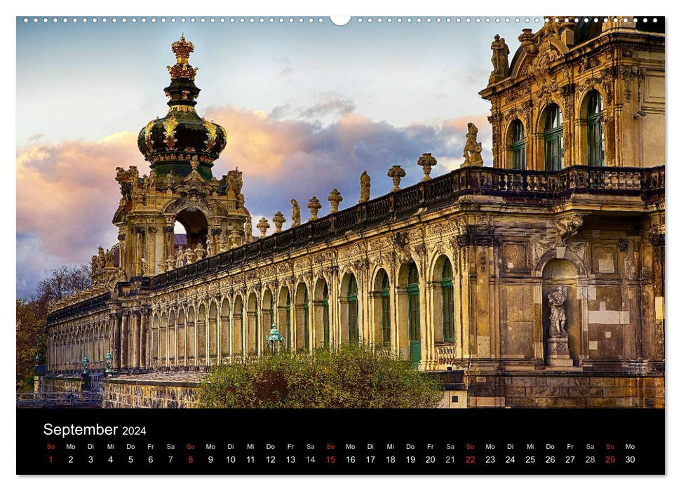 Dresden 2024 (CALVENDO Premium Wandkalender 2024)