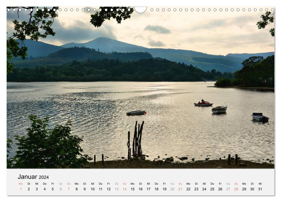 Sommer im Lake District (CALVENDO Wandkalender 2024)