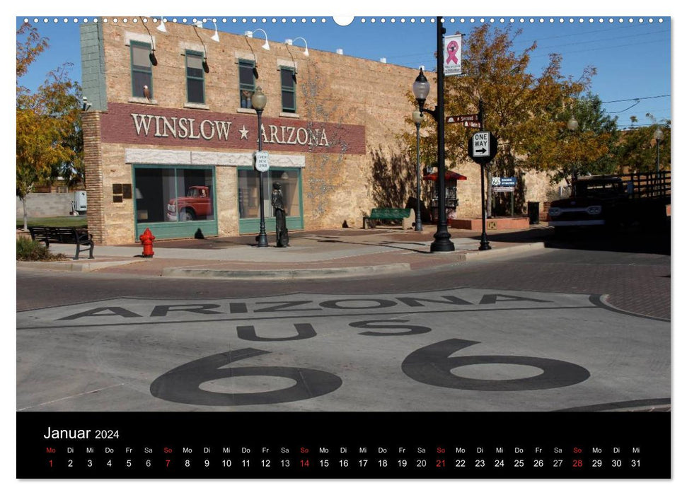 West of Midpoint (CALVENDO wall calendar 2024) 