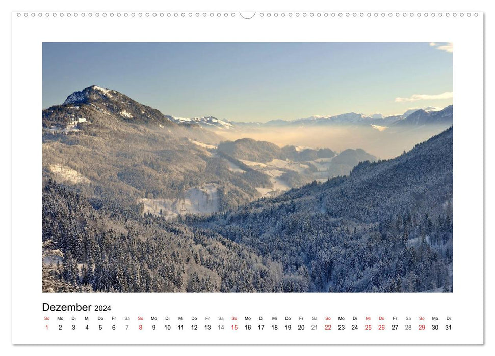 Bayerische Voralpen / Mangfallgebirge (CALVENDO Premium Wandkalender 2024)