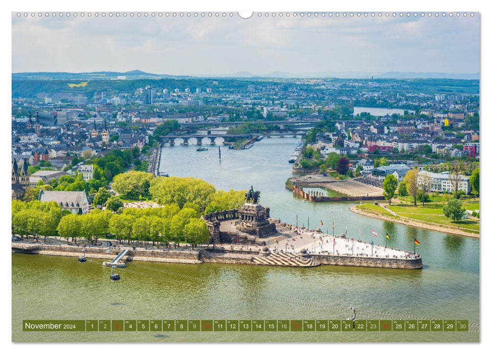 Cultural landscape of the Upper Middle Rhine Valley I (CALVENDO wall calendar 2024) 