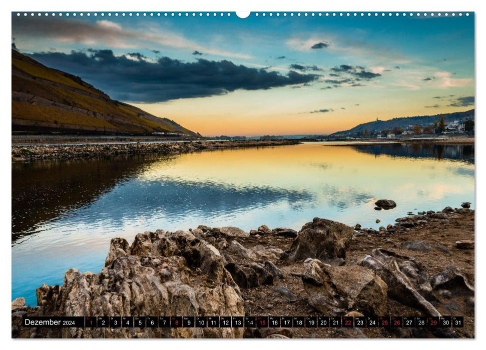 Cultural landscape of the Upper Middle Rhine Valley I (CALVENDO wall calendar 2024) 